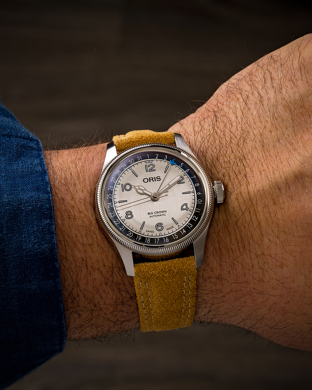 Oris Lou Gehrig baseball icon, Limited Edition, 40mm, Automatik Herrenuhr 01 754 7785 4091-Set