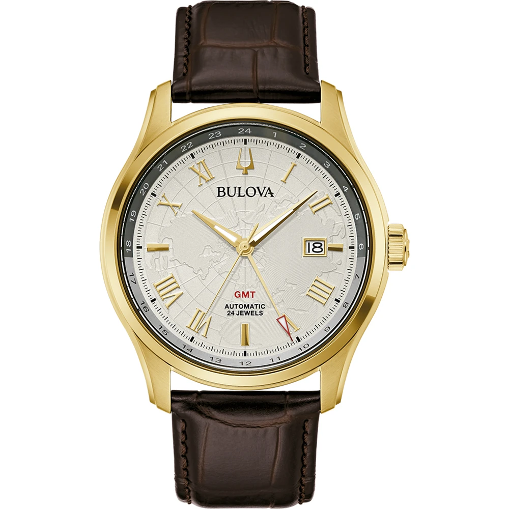 Bulova Herrenuhr 97B210 Wilton GMT