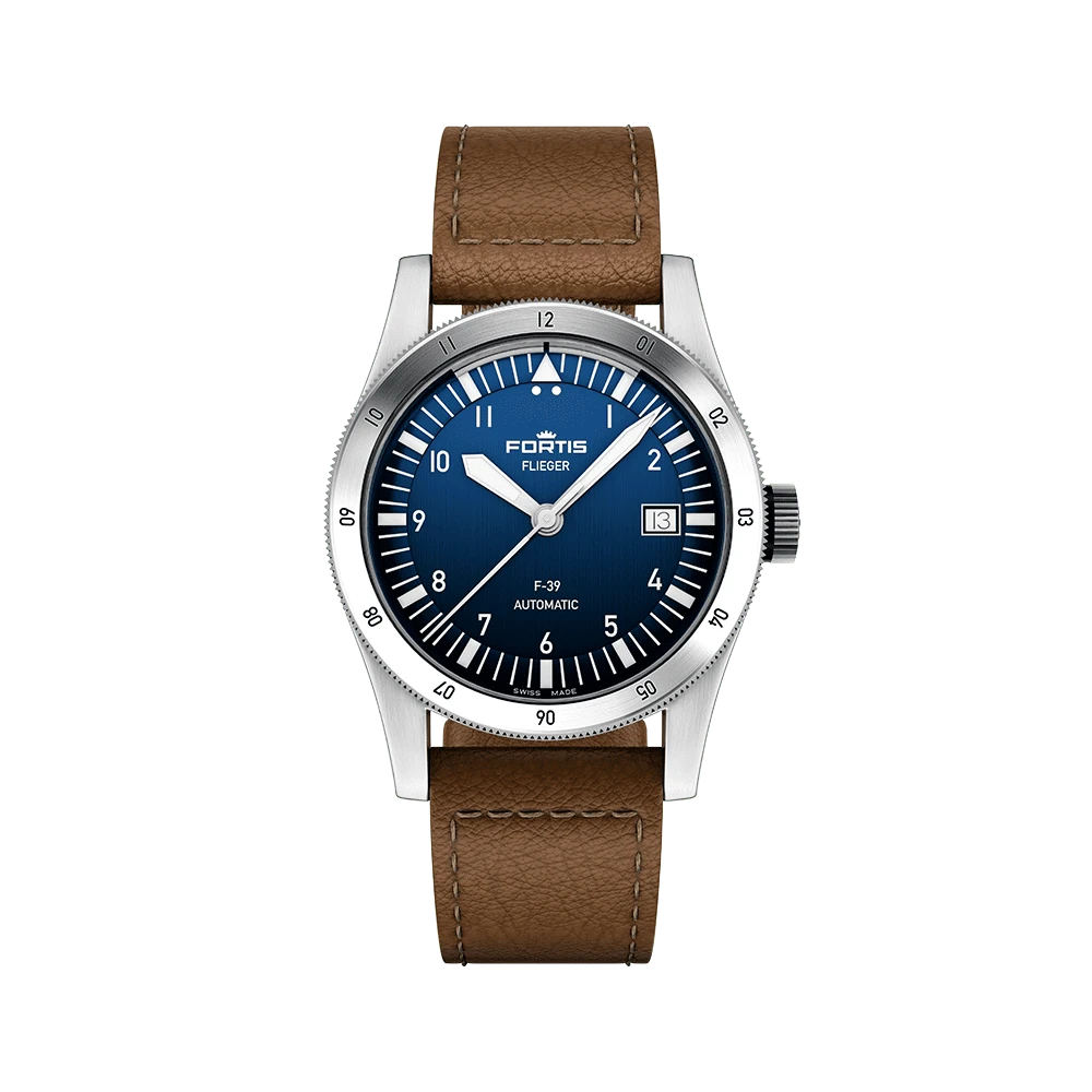 Fortis FLIEGER F-39 Automatic Liberty Blue Herrenuhr F4220026