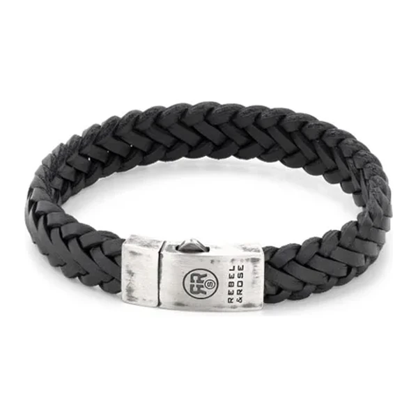 Rebel and Rose Herrenschmuck Rebel and Rose Braided RR-L0076-S-L