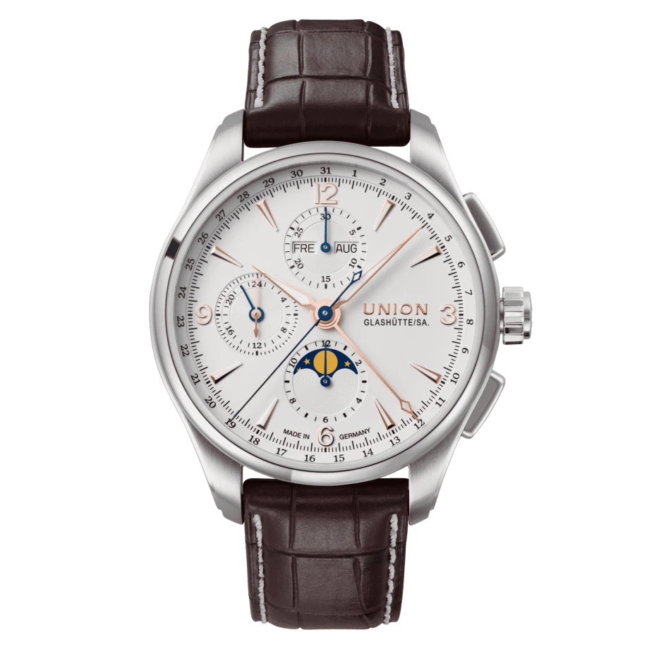Union Glashütte Belisar Chronograph Mondphase Herrenuhr D014.425.16.017.01