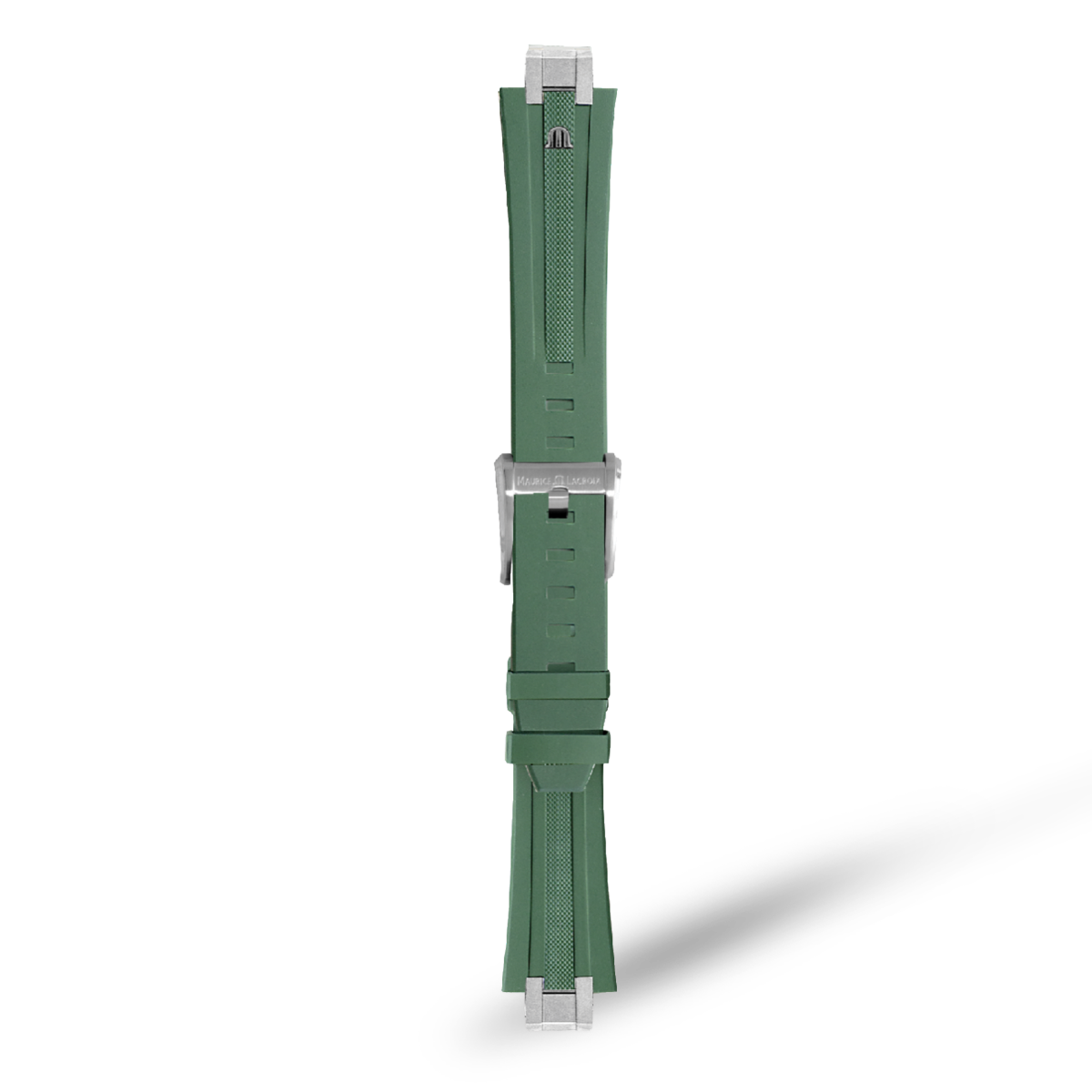 Maurice Lacroix Ersatzarmband Kautschuk Grün 25 mm ML822-005025