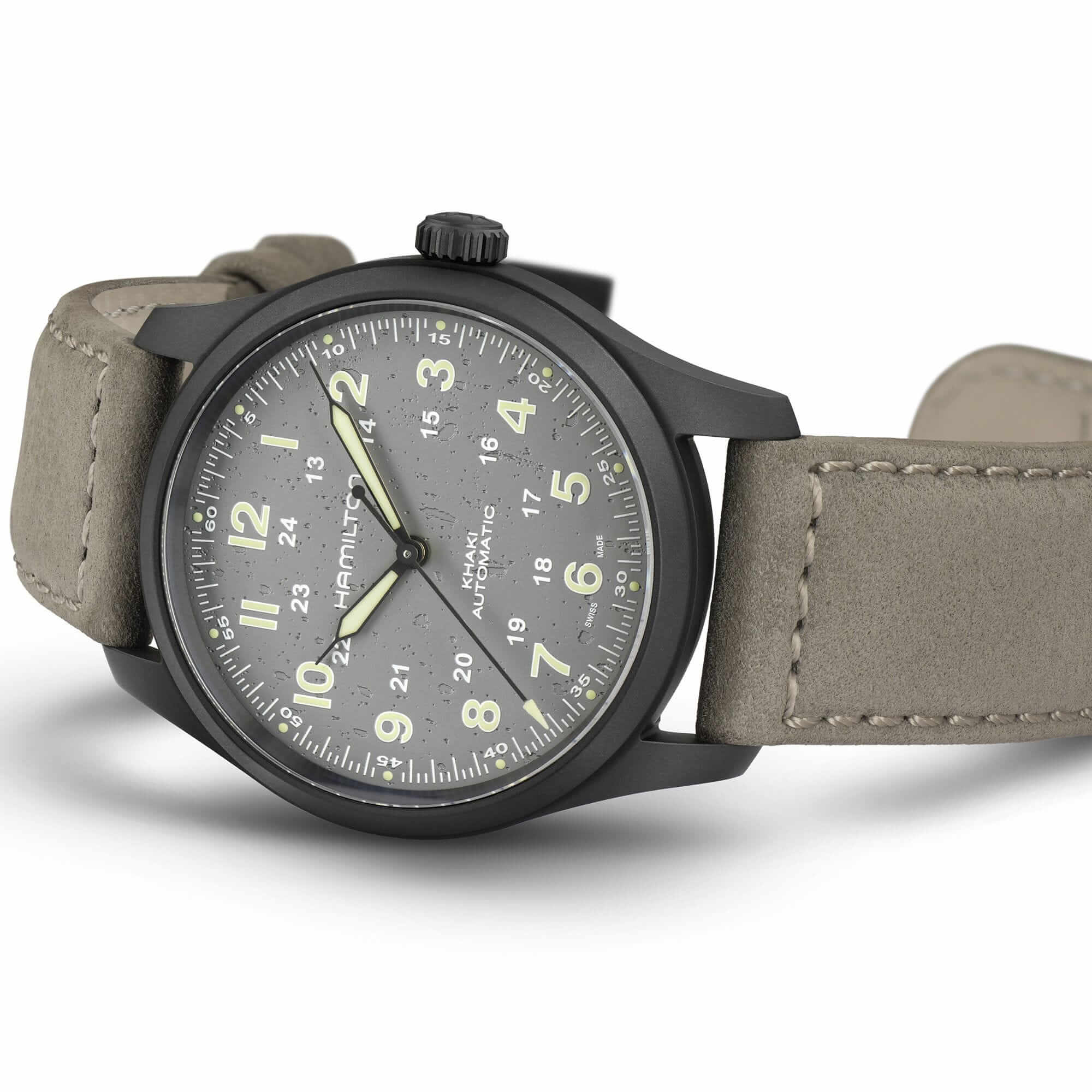Hamilton Khaki Titanium Automatik Herrenuhr H70215880