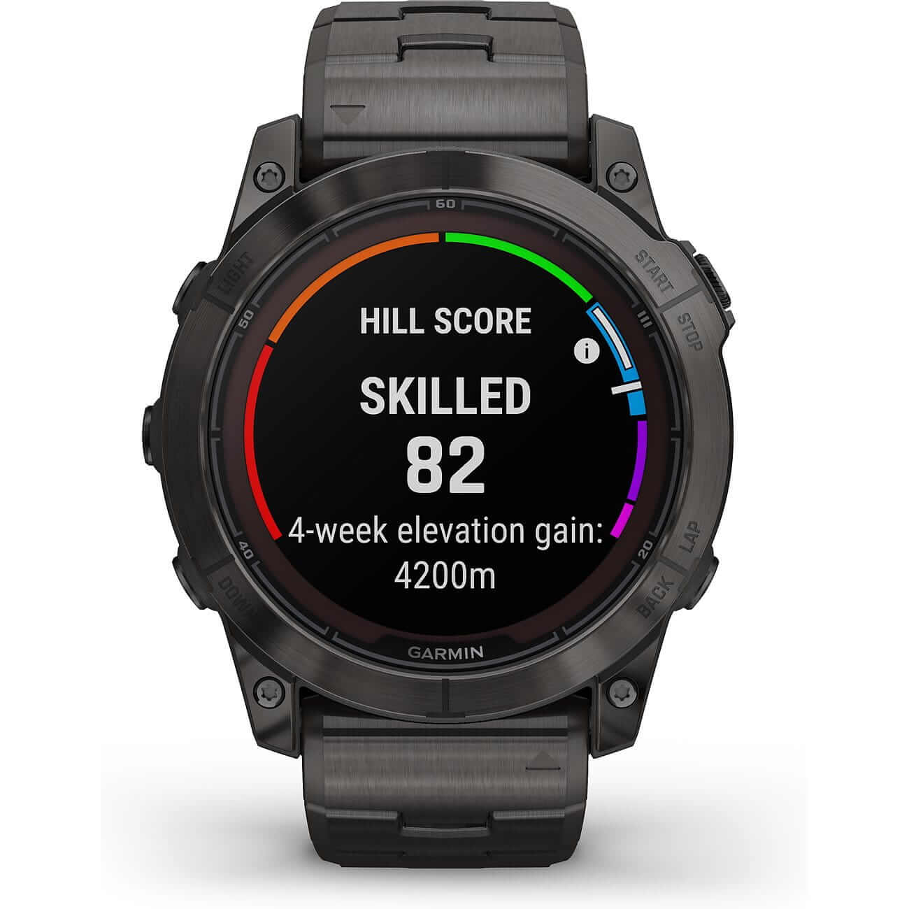 Garmin fēnix® 7X Pro Sapphire Solar Carbongrau Titan mit Titanarmband und Silikonband 010-02778-30