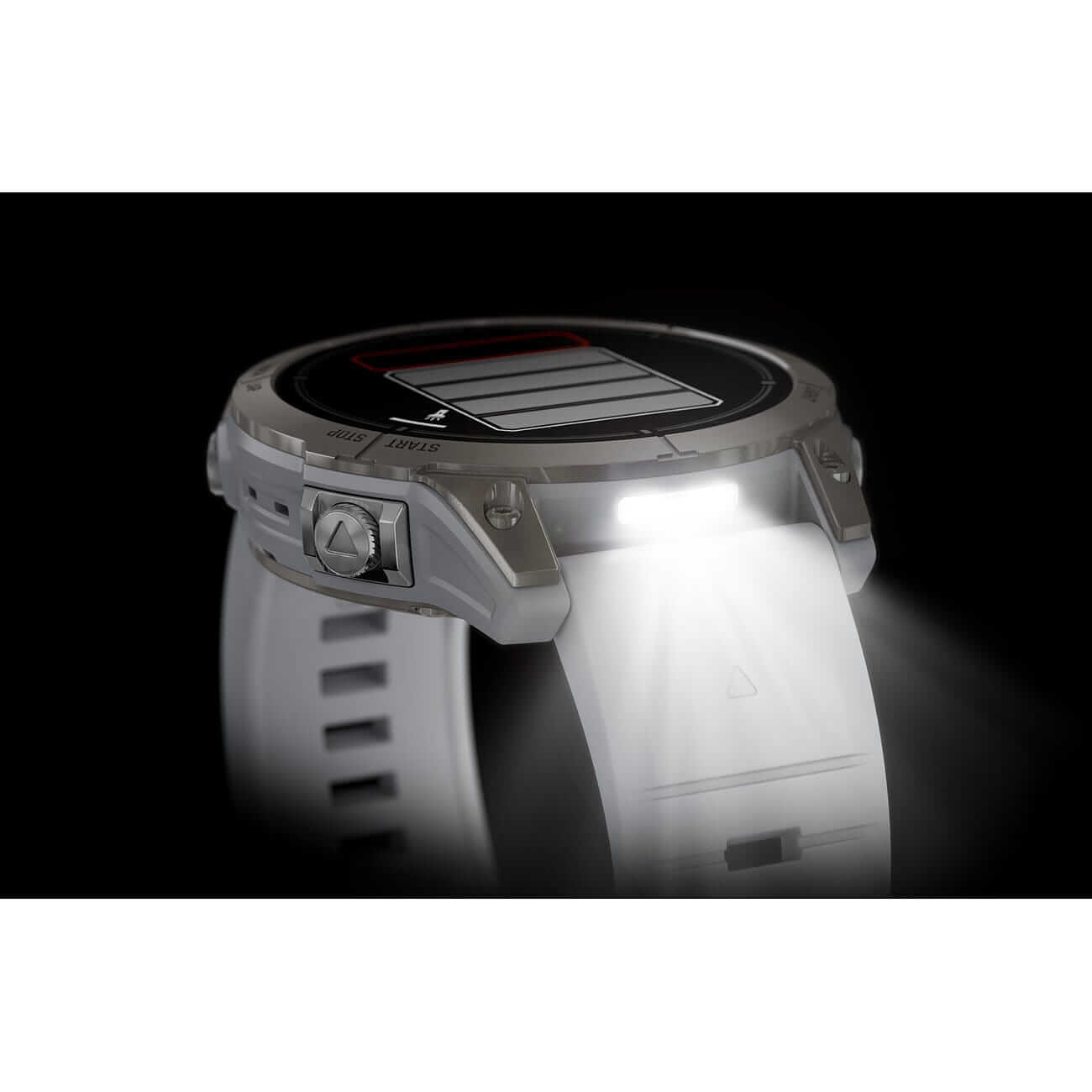 Garmin Epix™ Pro Gen 2 Sapphire Titan mit Leder-Armband und Silikonband 010-02803-30