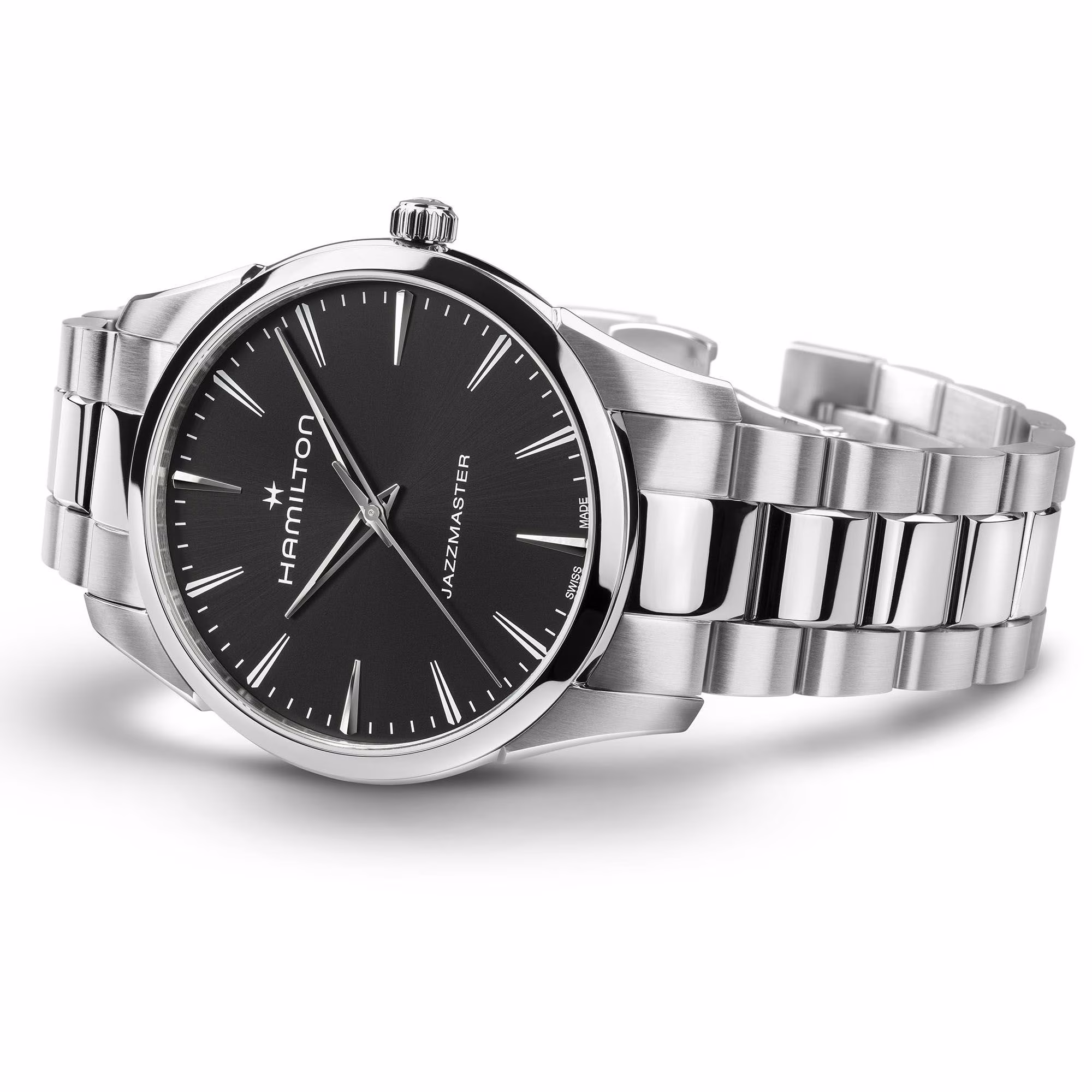 Hamilton Jazzmaster Quartz Schwarz Herrenuhr H32461131