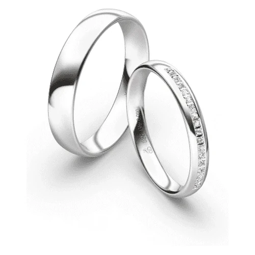 First Individual Love 3D White – Two Trauringpaar Rauschmayer 73-03044 / 72-03044