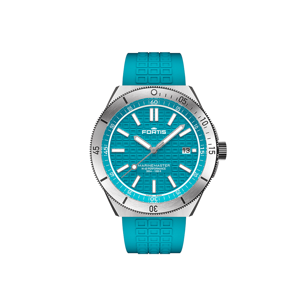 Fortis Marinemaster M-40 Serenity Blue Herrenuhr F8120003