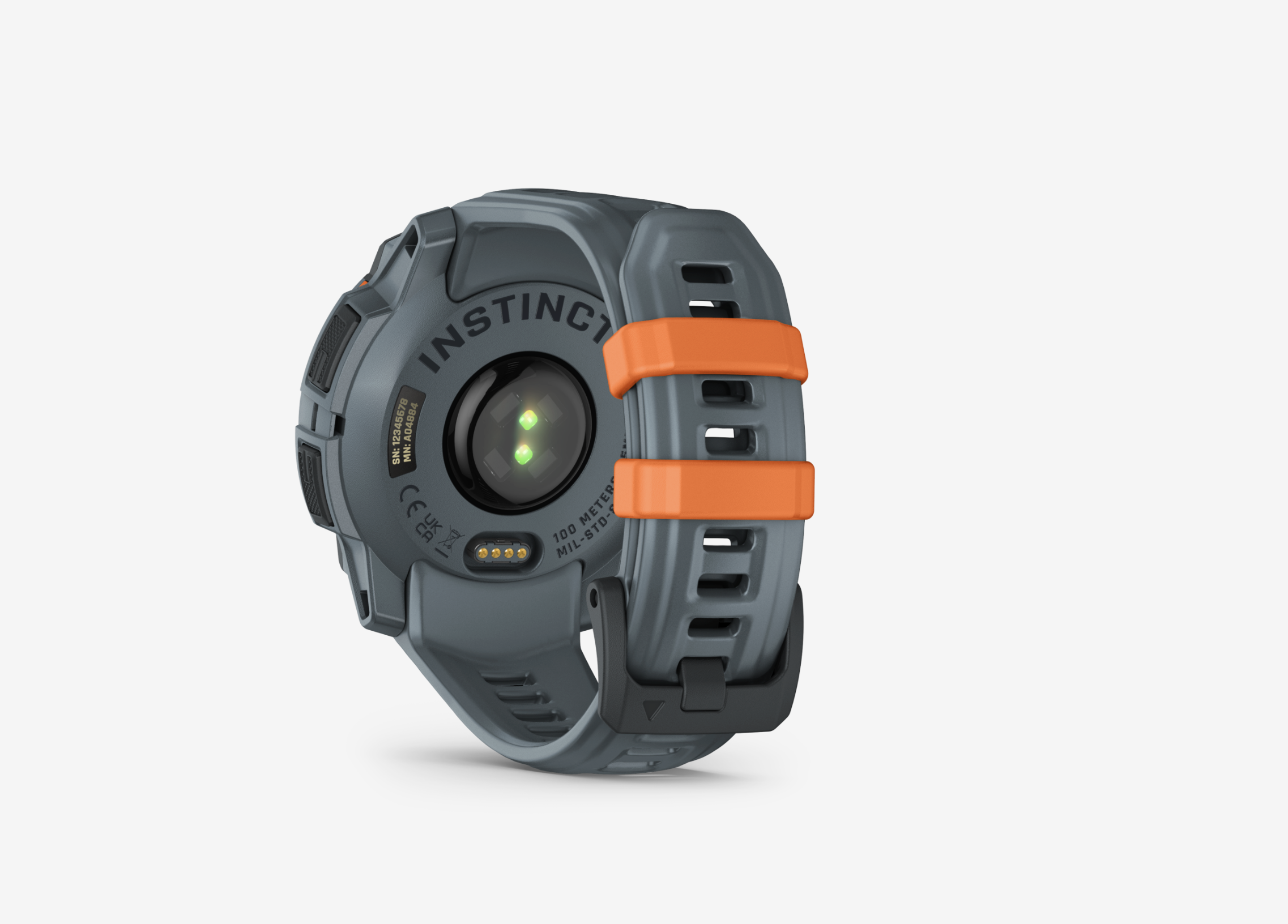  Garmin Instinct® 3 Solar 010-02934-01 - 45 mm Twilight mit Silikon-Wechselarmband 22 mm Twilight
