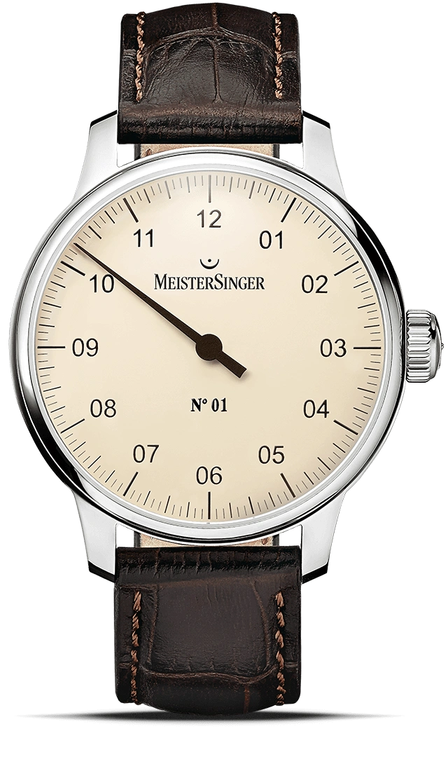Meister Singer N 01 Handaufzug Herrenuhr AM3303