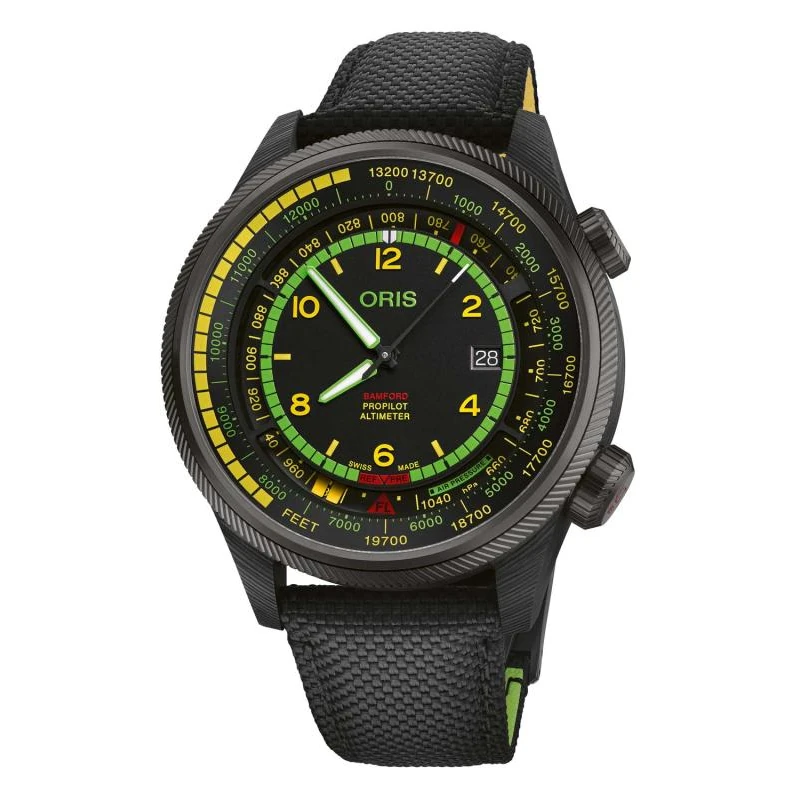 Oris Bamford ProPilot Altimeter "Mission Control" Limited Edition Herrenuhr 01 793 7775 8724