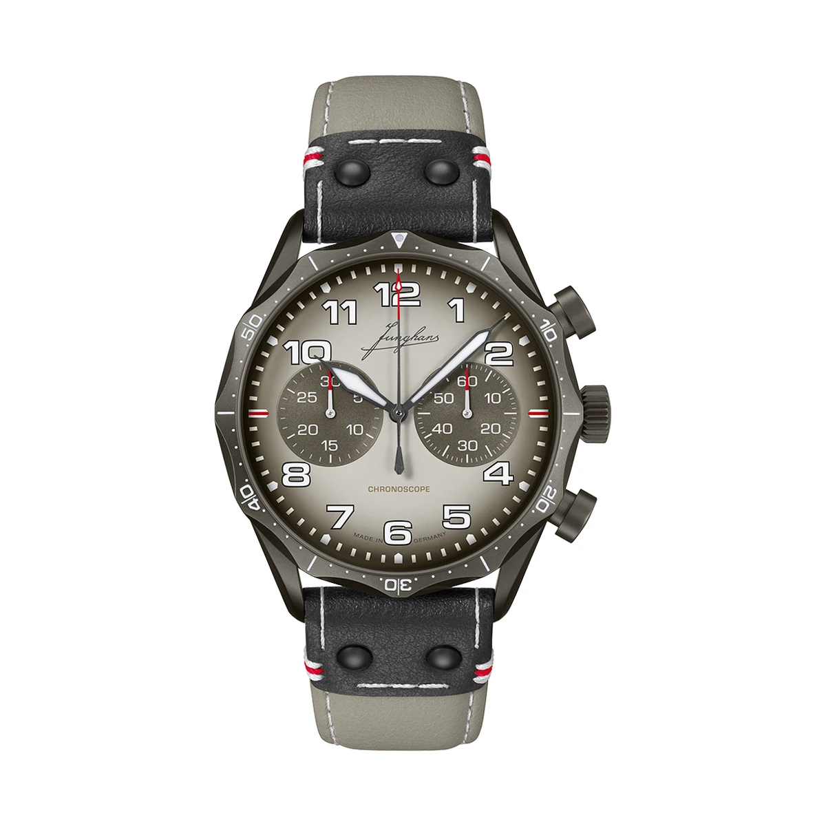 Junghans Meister Pilot Chronoscope Herrenuhr 27-3398.00