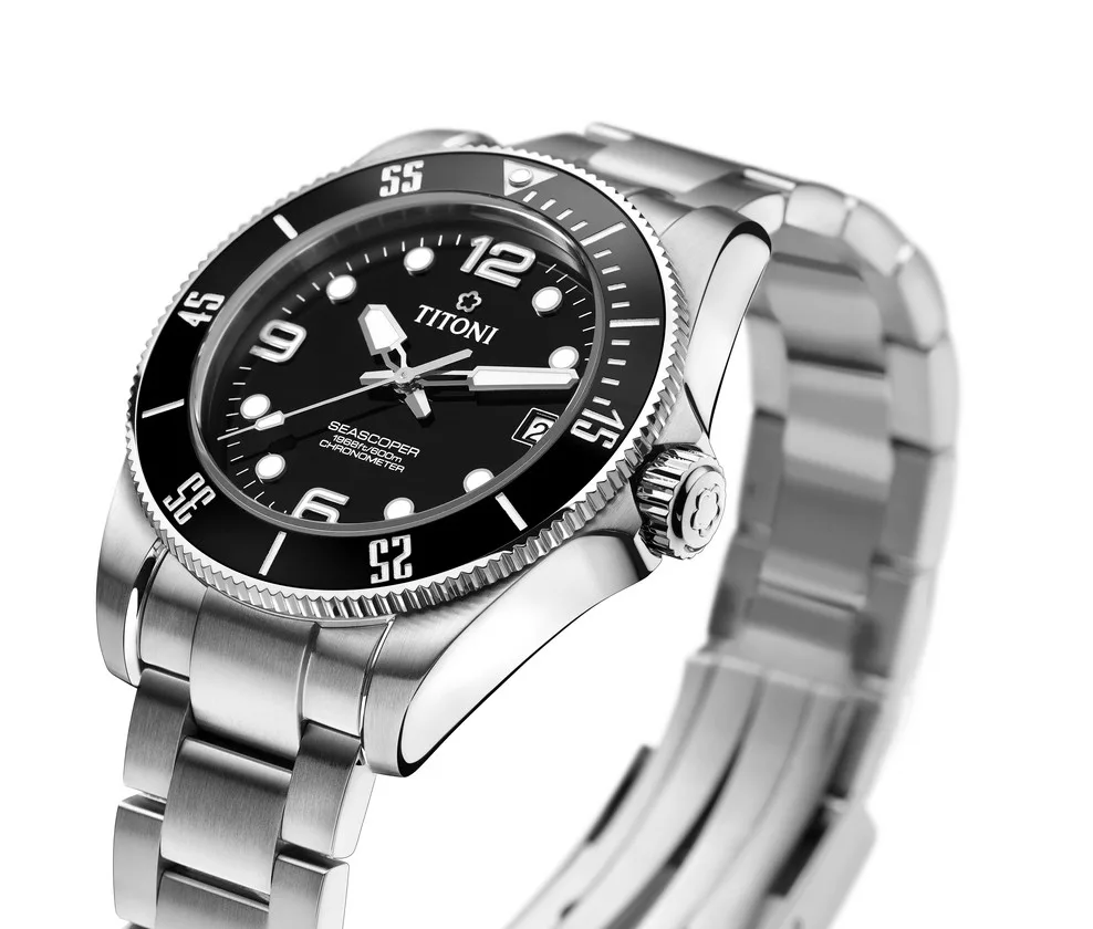 Titoni Seascoper 600 Herrenuhr 83600 S-BK-256