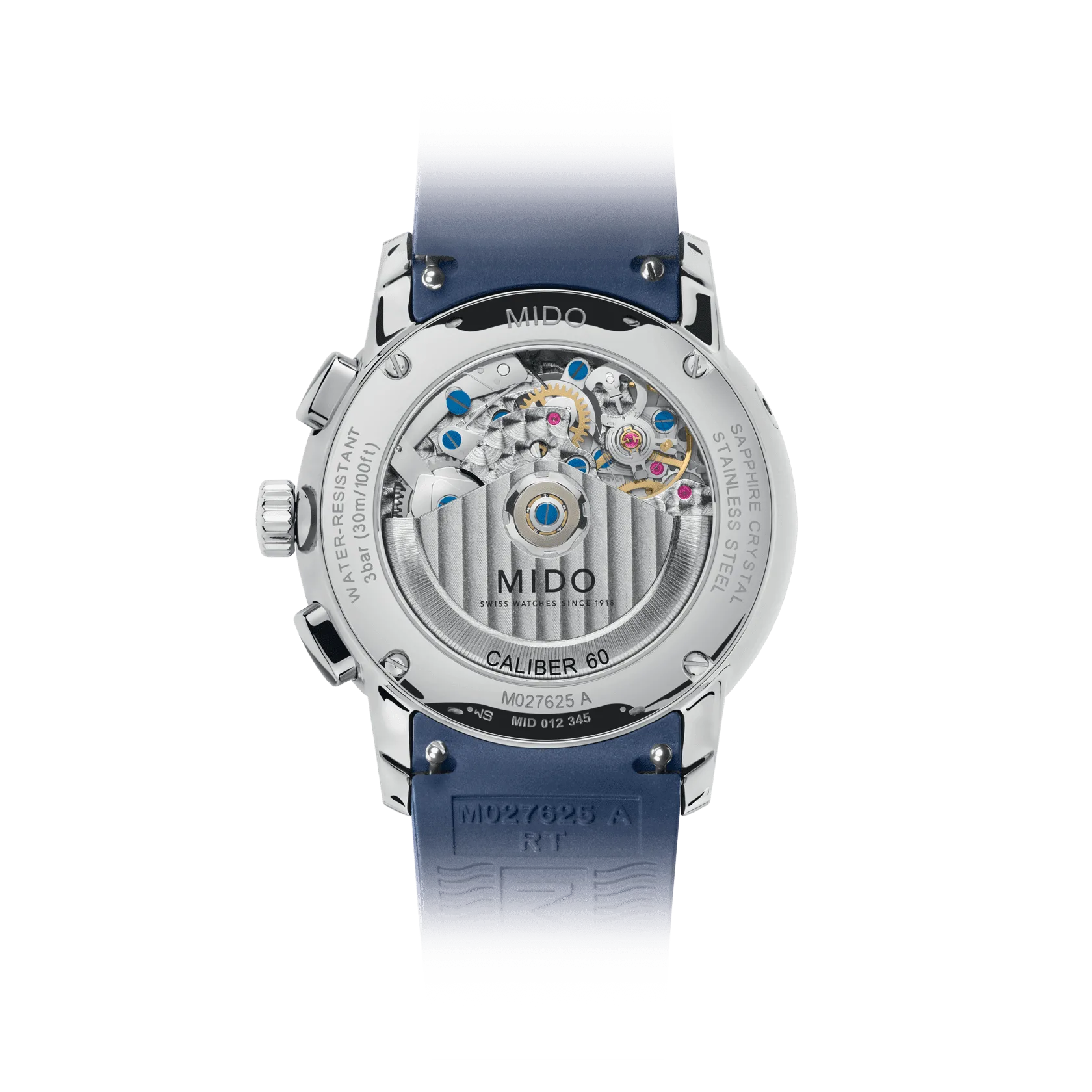 Mido Baroncelli Chronograph Moonphase M027.625.17.041.00 Herrenuhr