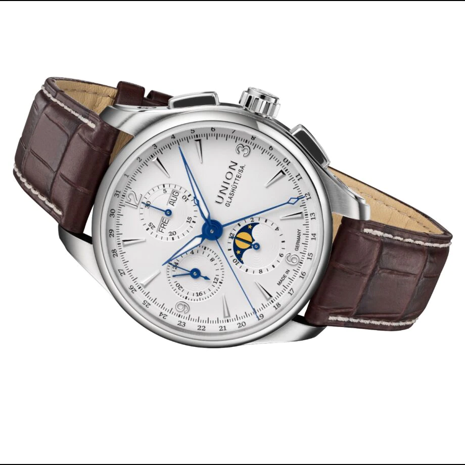 Union Glashütte Belisar Chronograph Mondphase Herrenuhr D014.425.16.017.00