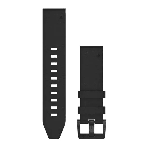 Garmin Leder Epix/Fenix Ersatzarmband QuickFit schwarz 010-12740-01