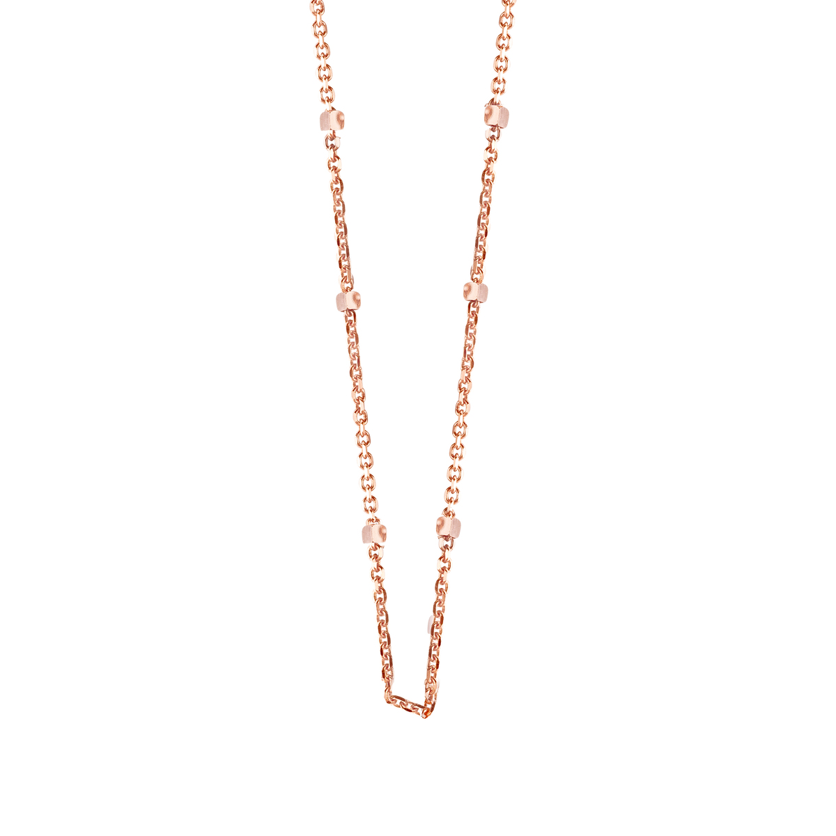 One More ISCHIA Damen Halskette Rotgold 18 kt, 04932542