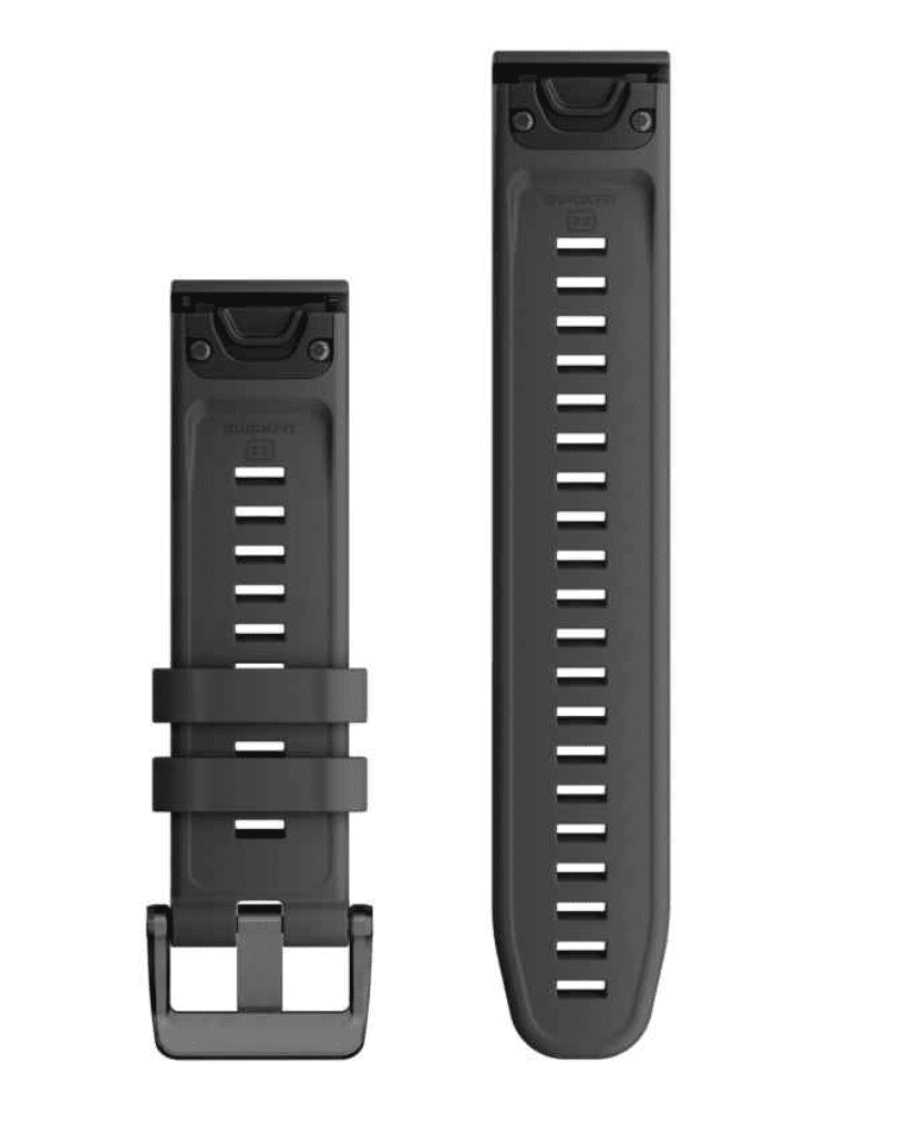 Garmin Ersatzarmband (Schnellwechsel-System) Silikonband anthrazit
