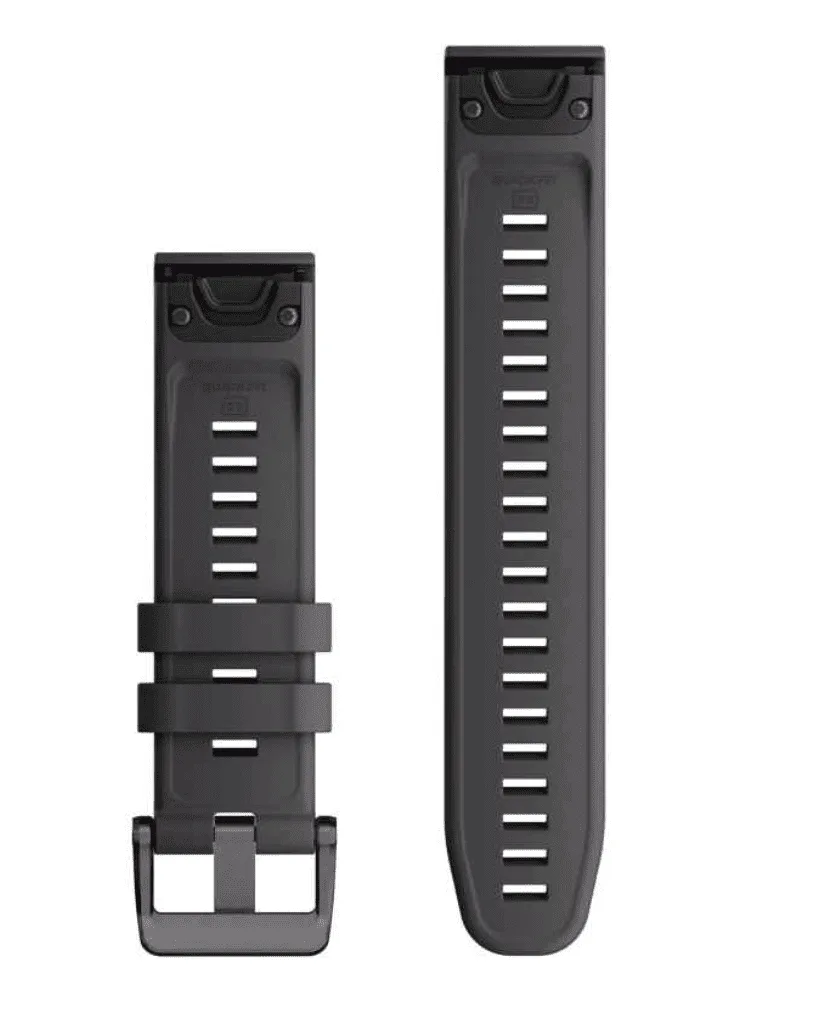 Garmin Ersatzarmband (Schnellwechsel-System) Silikonband anthrazit