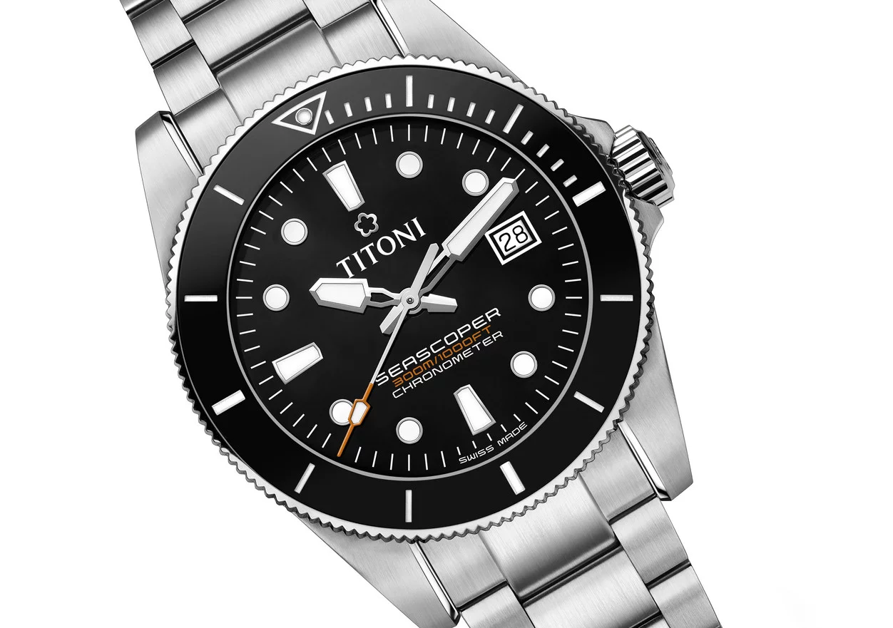 Titoni Seascoper 300 Herrenuhr 83300 S-BK-702
