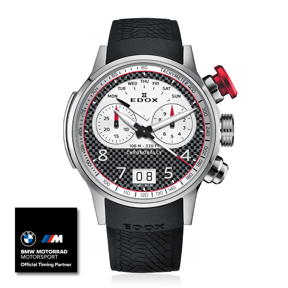 Edox Chronorally Limited Edition Herrenuhr 38003-TINR-CANBR
