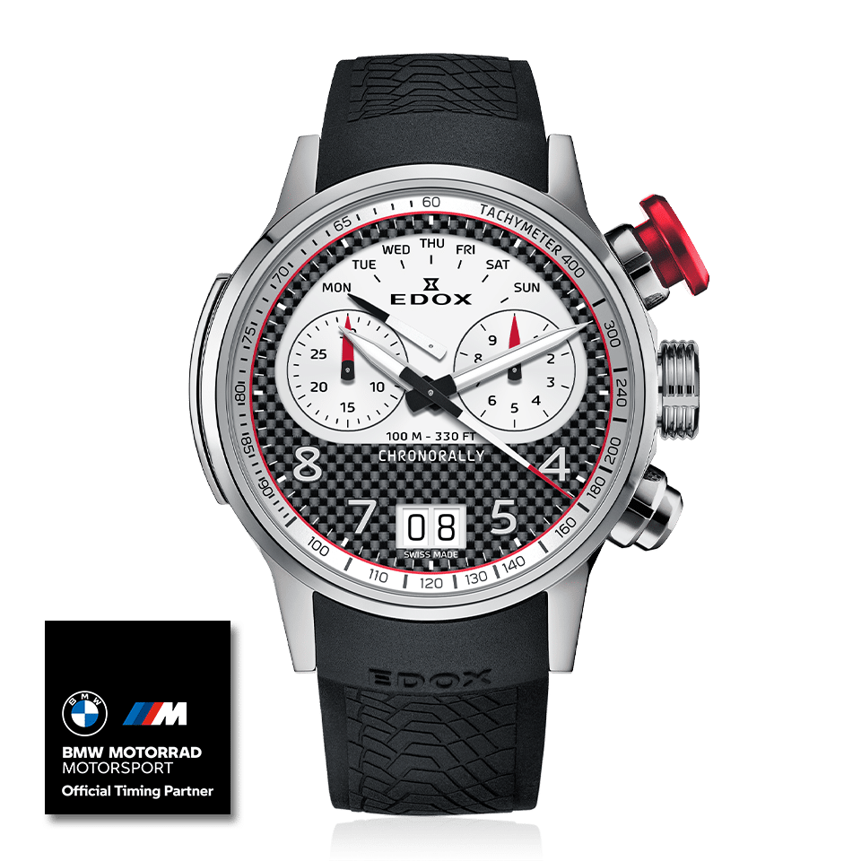 Edox Chronorally Limited Edition Herrenuhr 38003-TINR-CANBR