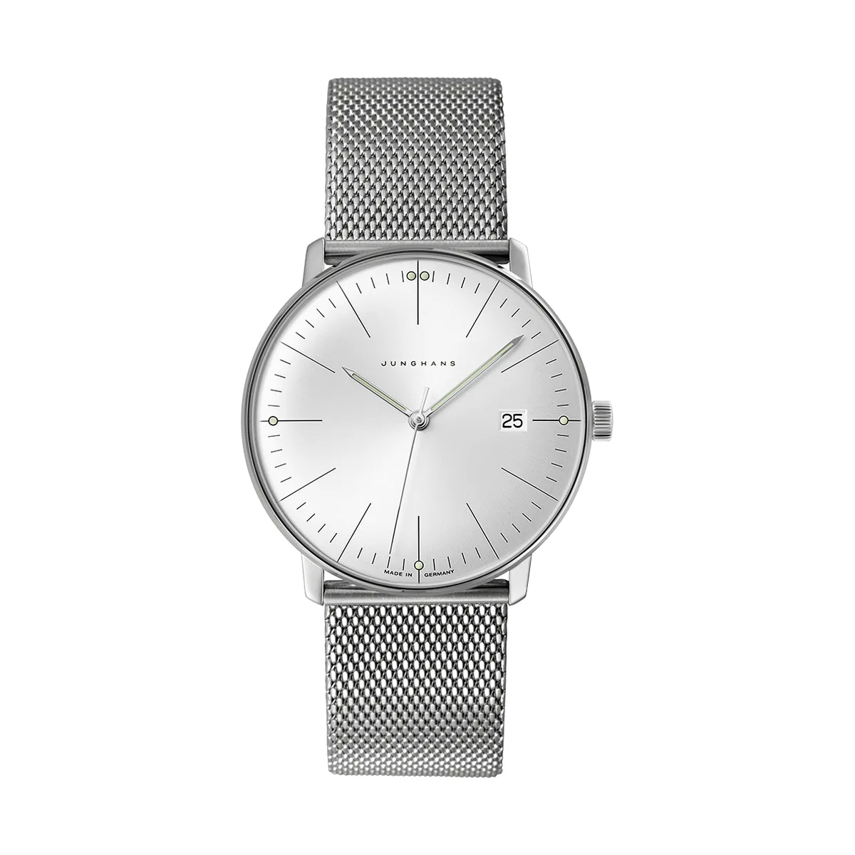 Junghans max bill Quarz Saphirglas Herrenuhr 041/4463.46
