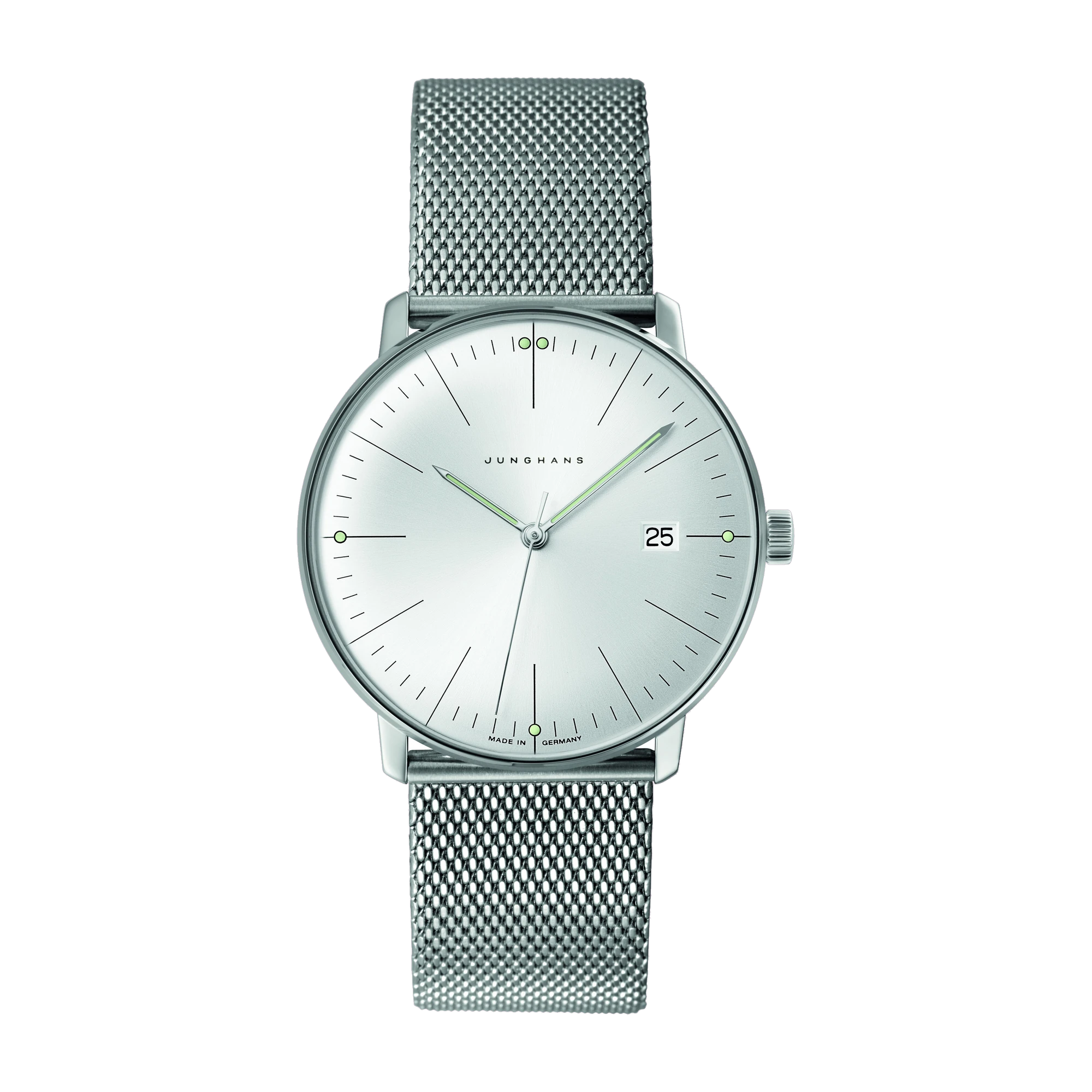 Junghans max bill Quarz Saphirglas Herrenuhr 041/4463.46