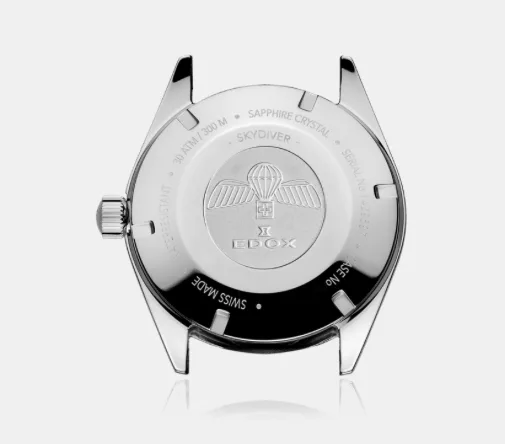 Edox SkyDiver 38 Date Automatic Limited Edition Herrenuhr 80131 3BUM BUIN