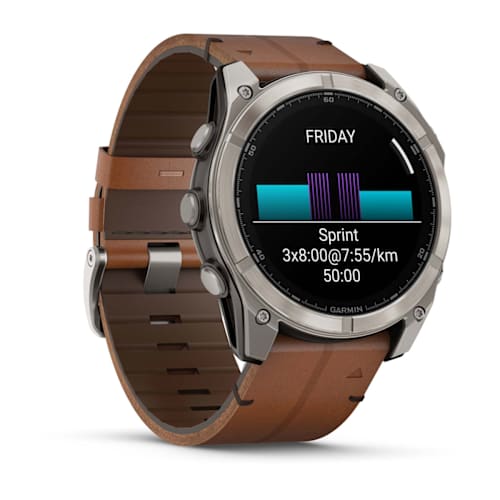 Garmin fēnix® 8 - 51 mm AMOLED Sapphire Graphit/Carbongrau Titan inklusive Ersatzarmband 010-02905-40