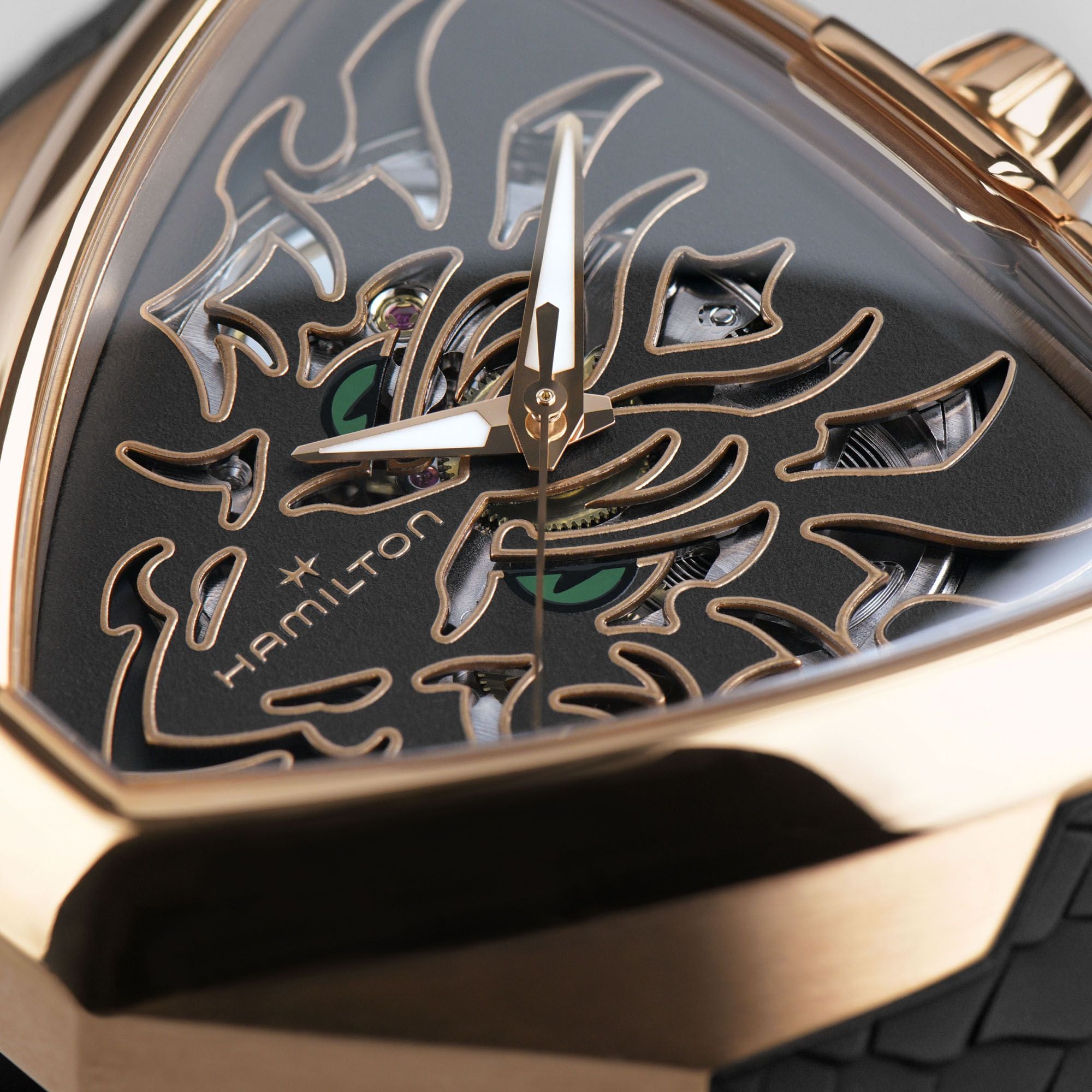 Hamilton Ventura Elvis80 Skeleton Automatik Herrenuhr H24525332