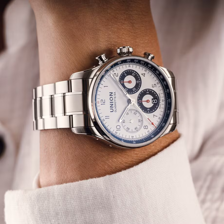 Union Glashütte Belisar Chronograph in 40mm, Automatik Herrenuhr D009.227.11.012.00