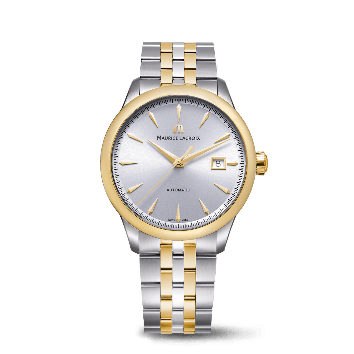 Maurice Lacroix 1975 Automatic Duotone 40mm, Multicolor, Edelstahl Herrenuhr 756008-PVY12-130-1