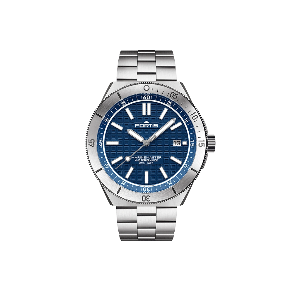 Fortis Marinemaster M-40 Ocean Blue Herrenuhr F8120029