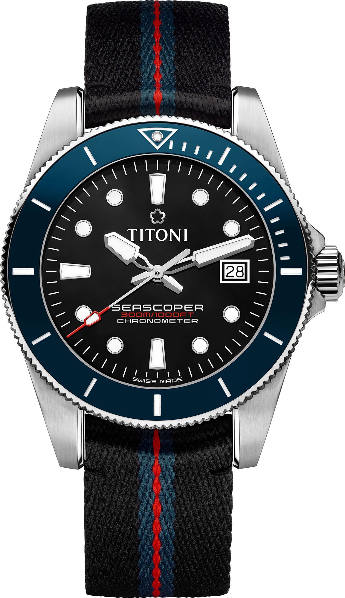 Titoni Seascoper 300 Herrenuhr 83300 SBE-T4-706