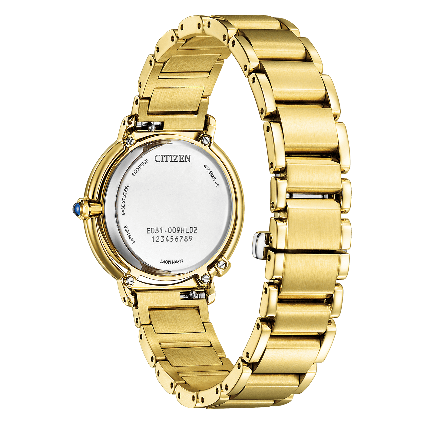 Citizen Eco-Drive Analog ARCLY-Kollektion Damenuhr inklusive Wechselarmband EM1092-64D