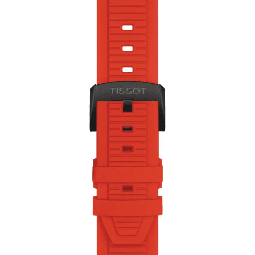 Tissot Ersatzarmband Silikon Rot 