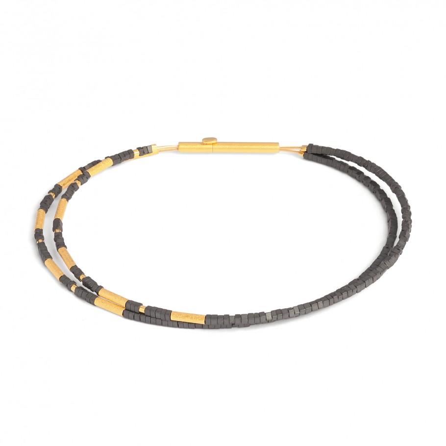Bernd Wolf Clini Armschmuck Hämatin matt 19cm, 62511276