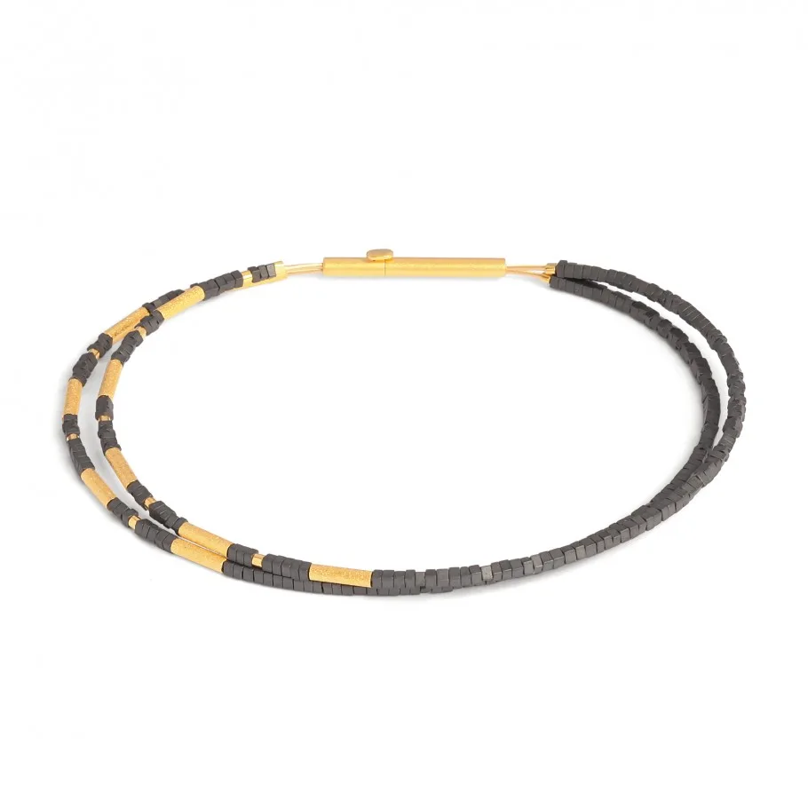 Bernd Wolf Clini Armschmuck Hämatin matt 19cm, 62511276