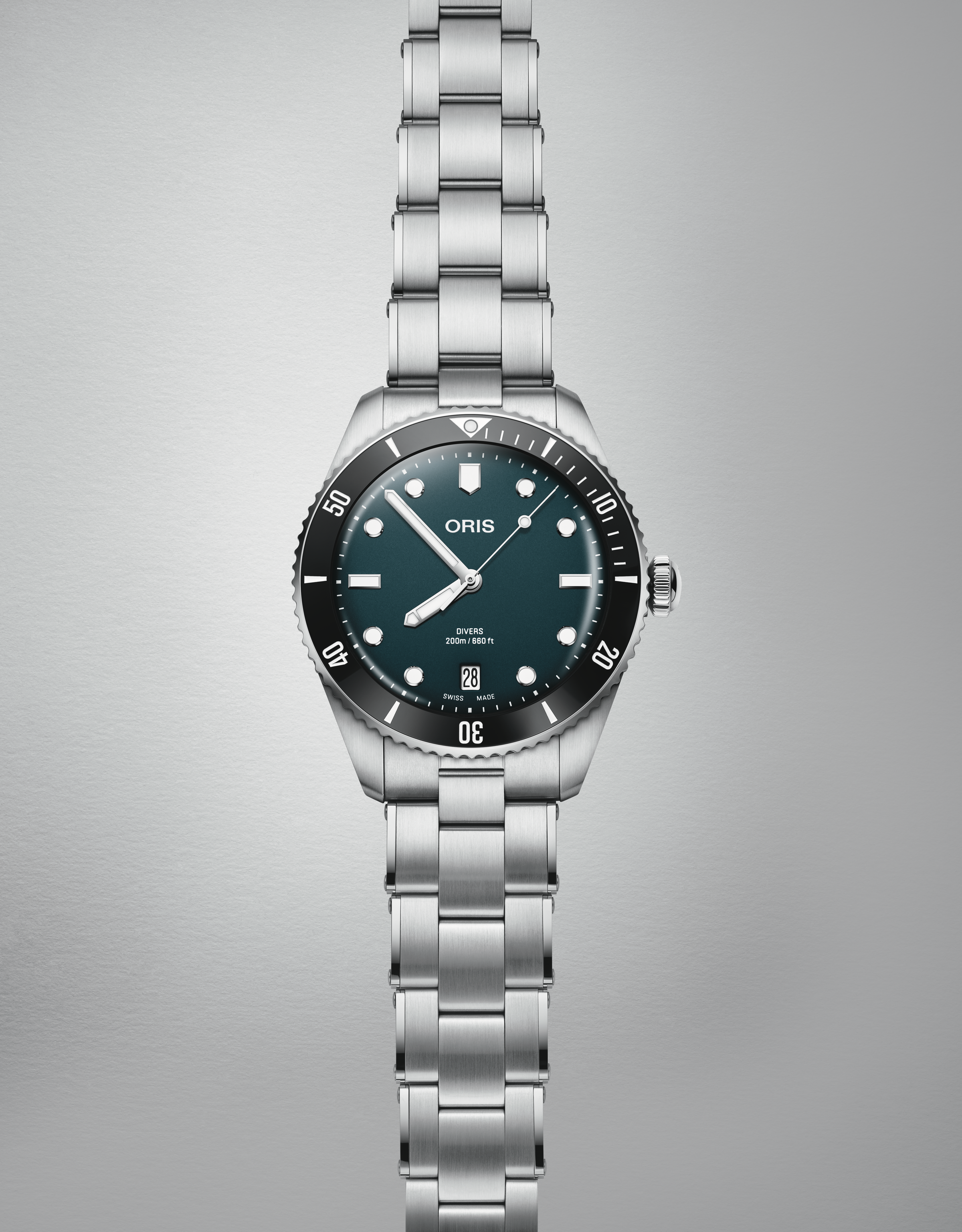Oris Divers Date Automatik Herrenuhr inklusive Ersatzarmband, 01 733 7795 4055-Set