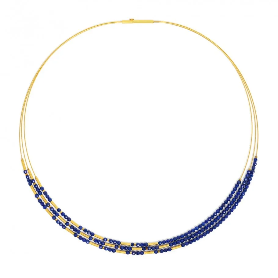 Bernd Wolf Clini Collier Lapislazuli 43cm, 85233236-043
