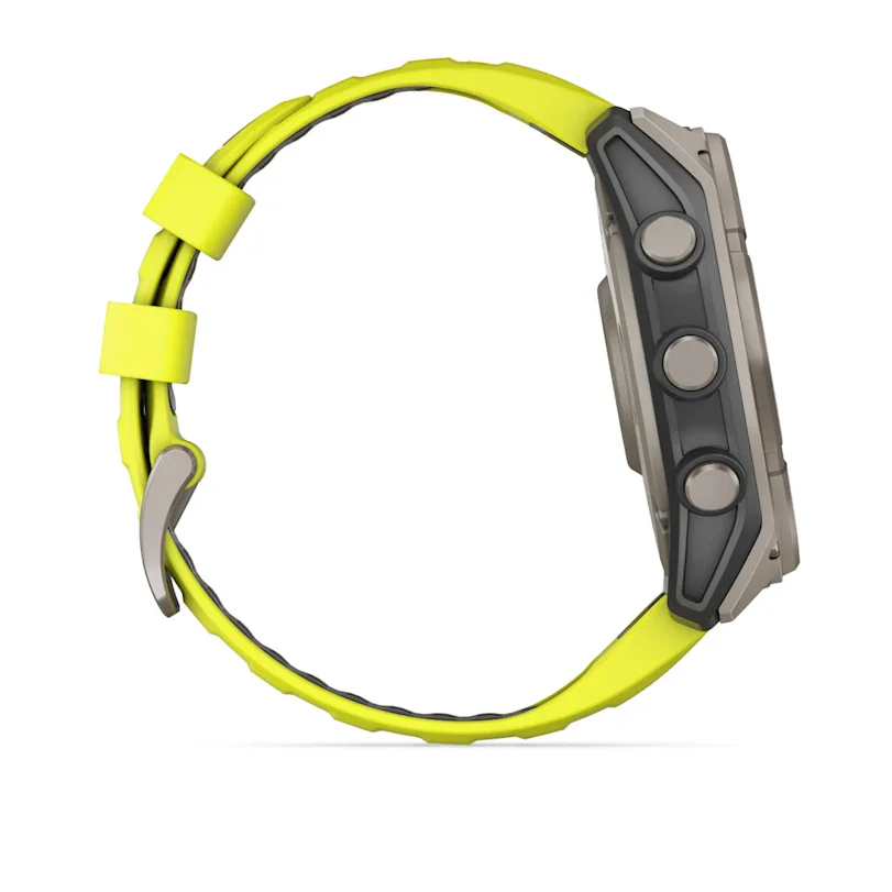 Garmin fēnix® 8 - 51 mm Solar Sapphire Graphit/Titanium Titan 010-02907-21