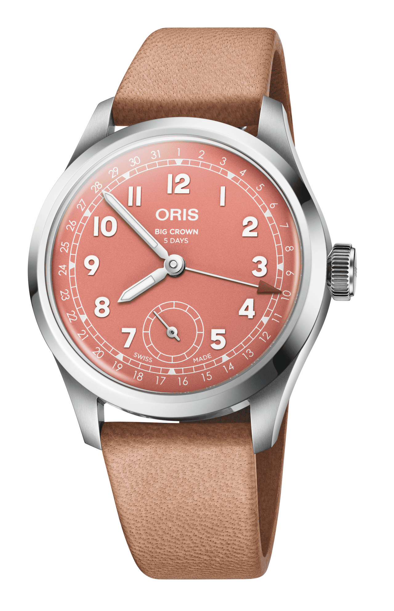 Oris Big Crown Pointer Date Calibre 403 40mm Rot Herrenuhr 01 403 7799 4068-07 6 20 11FC