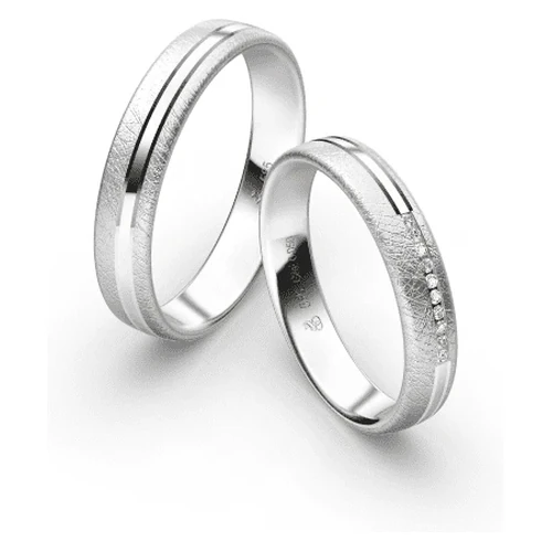 First Individual Love 3D White – Two Trauringpaar Rauschmayer 72-04044 / 73-04044