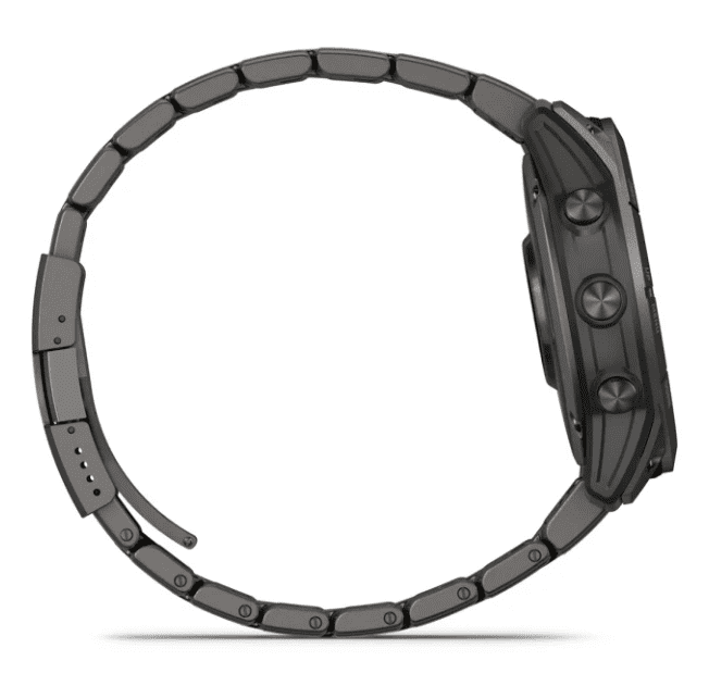 Garmin D2 Mach 1 Pro Piloten-Smartwatch mit Titan-Armband Herrenuhr mit Silikon Ersatzarmband  010-0