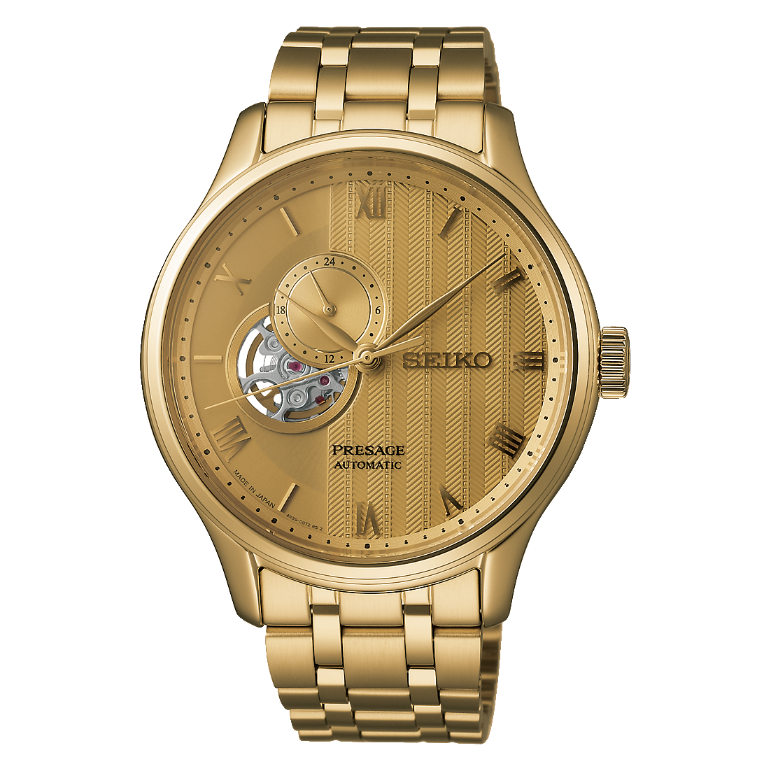 Seiko Presage Automatik Offenes Herz "Japanese Garden" Herrenuhr SSA468J1