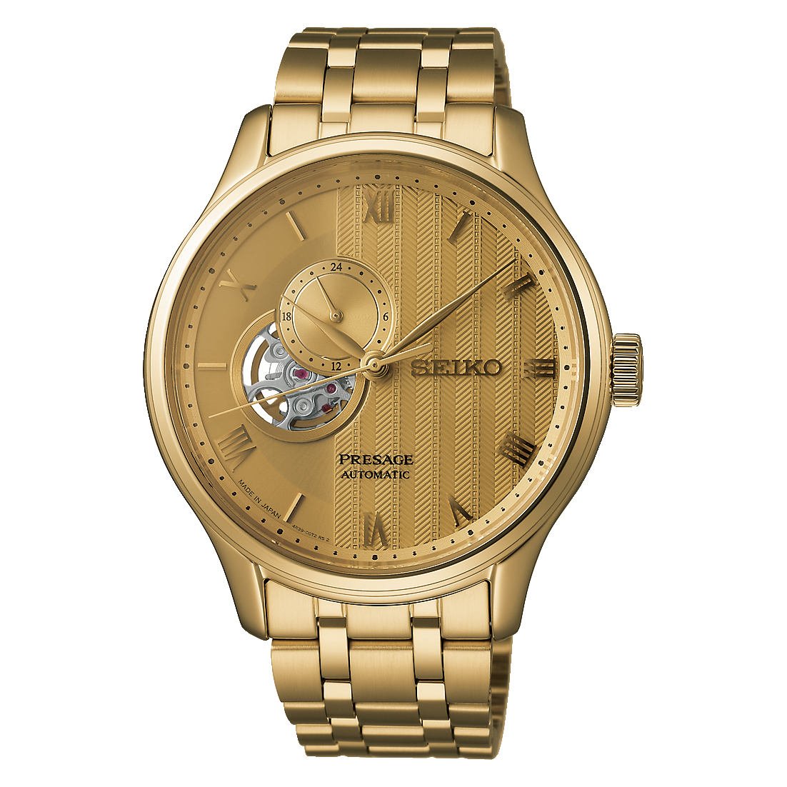 Seiko Presage Automatik Offenes Herz "Japanese Garden" Herrenuhr SSA468J1