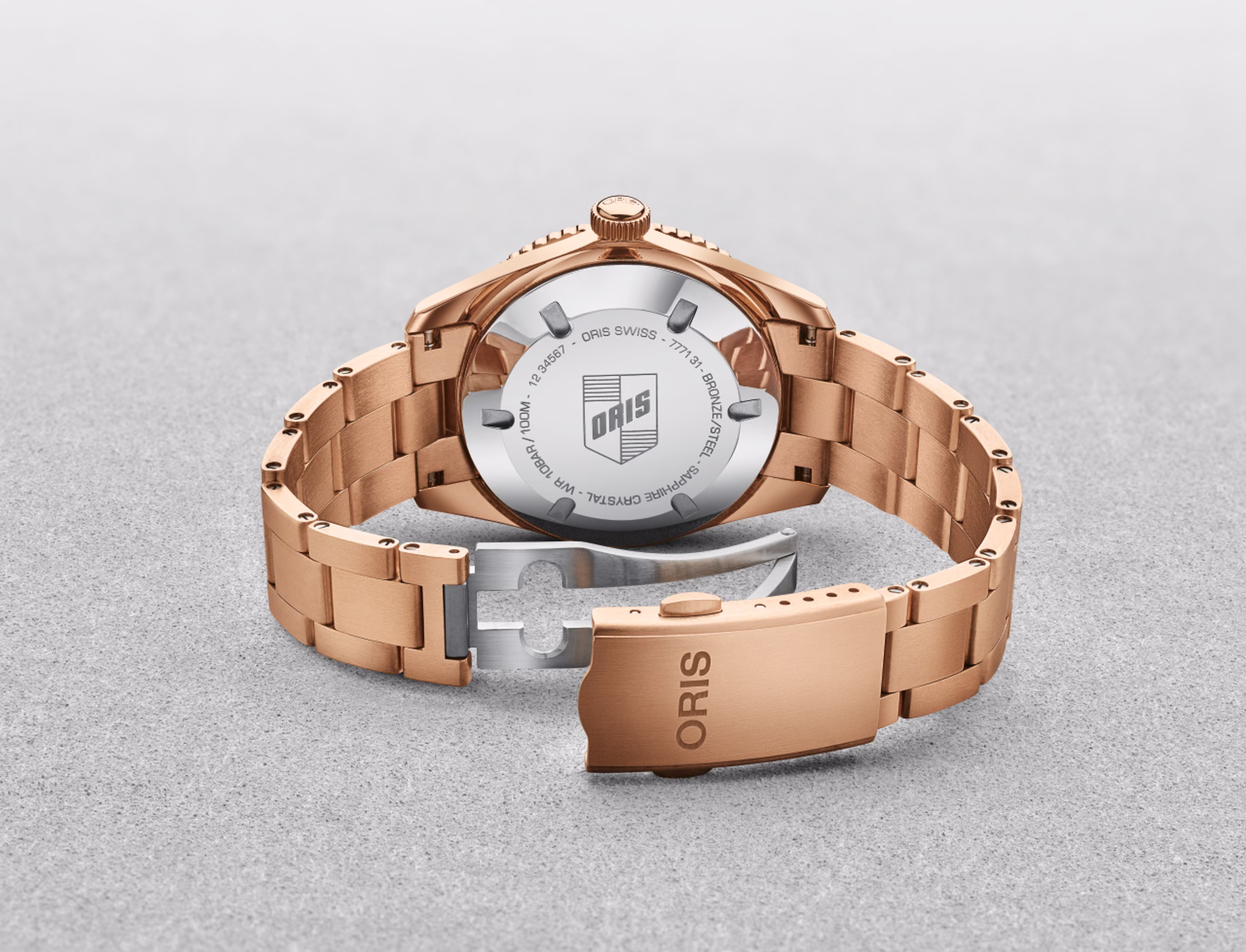 Oris Divers Sixty‑Five Cotton Candy 38mm Bronze Herrenuhr 01 733 7771 3155-07 8 19 15