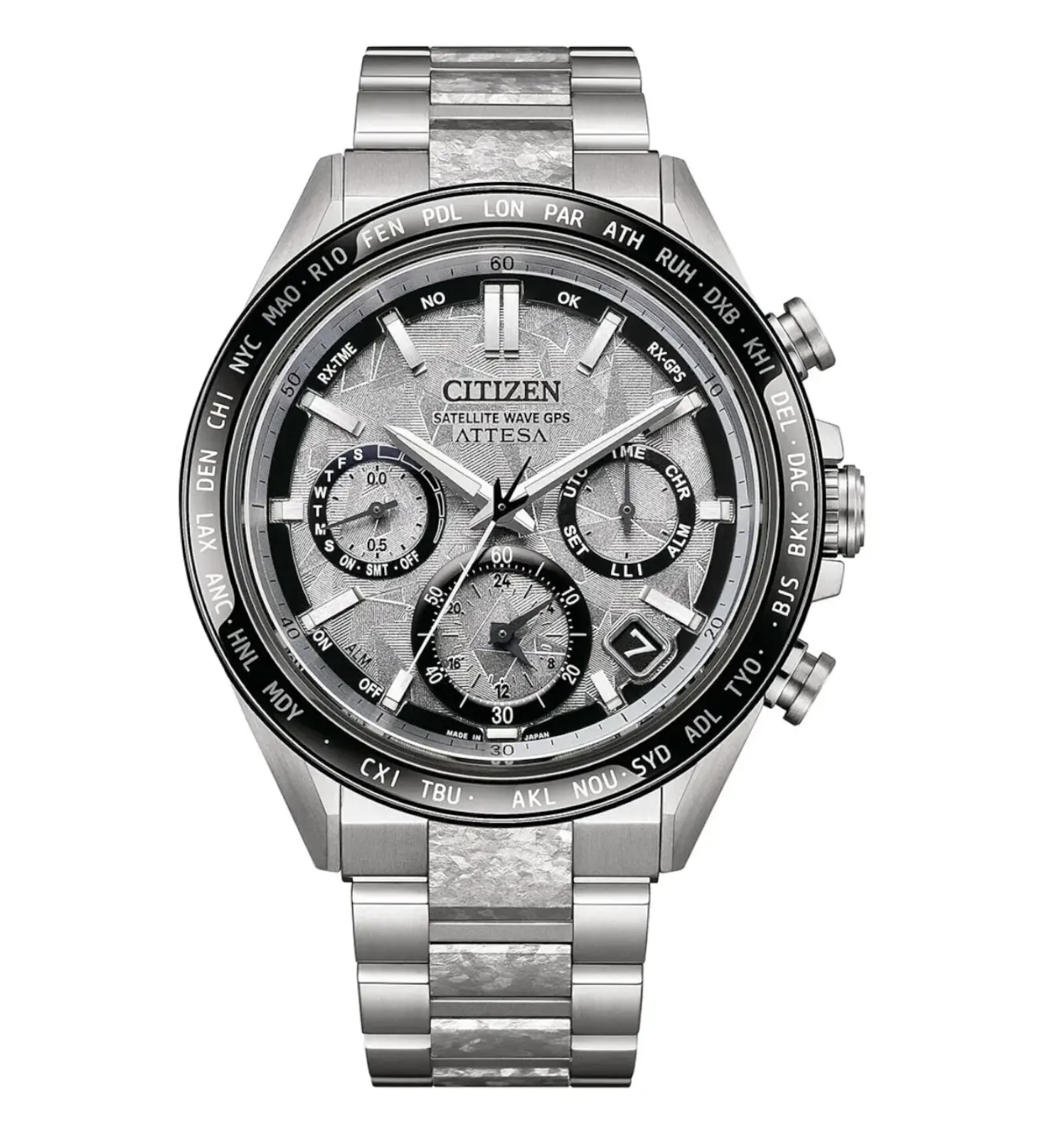 Citizen Attesa Titanium Limited Edition Herrenuhr Satellite Wave GPS CC4076-65A
