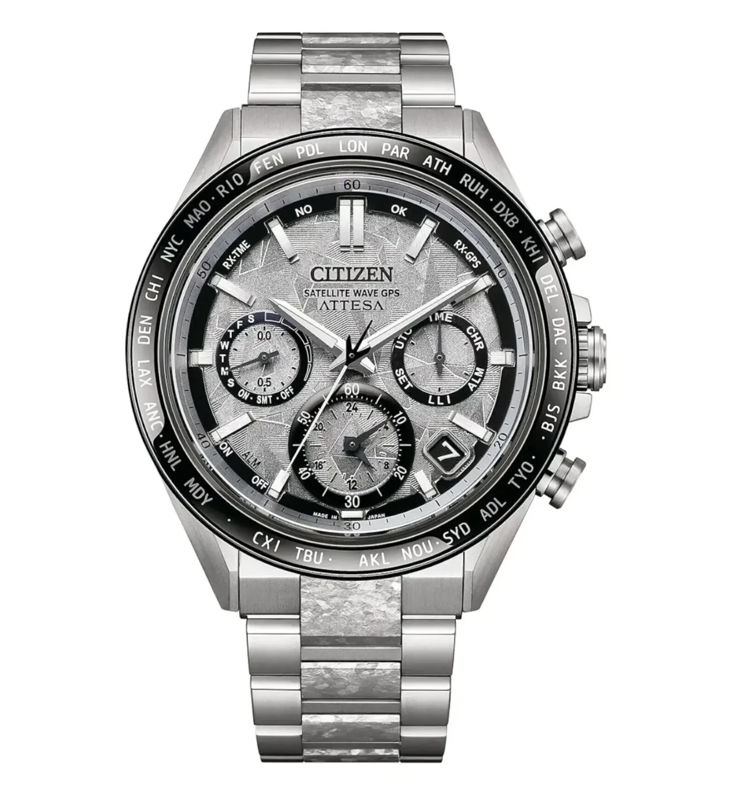Citizen Attesa Titanium Limited Edition Herrenuhr Satellite Wave GPS CC4076-65A